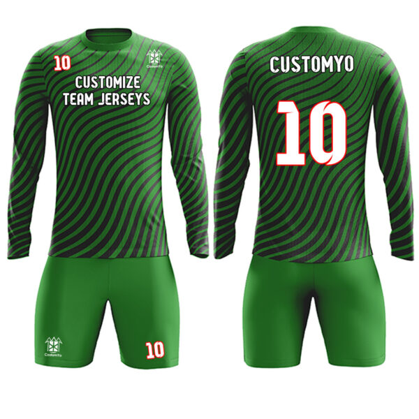 Custom Soccer Team Jerseys kits Full Sublimated Team name Player Names,Logo and Numbers  20